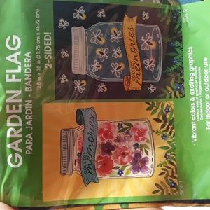 Garden flag. Memories